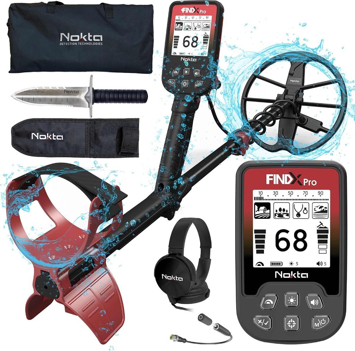 Test du Nokta FINDX Pro : détecteur de métaux professionnel étanche