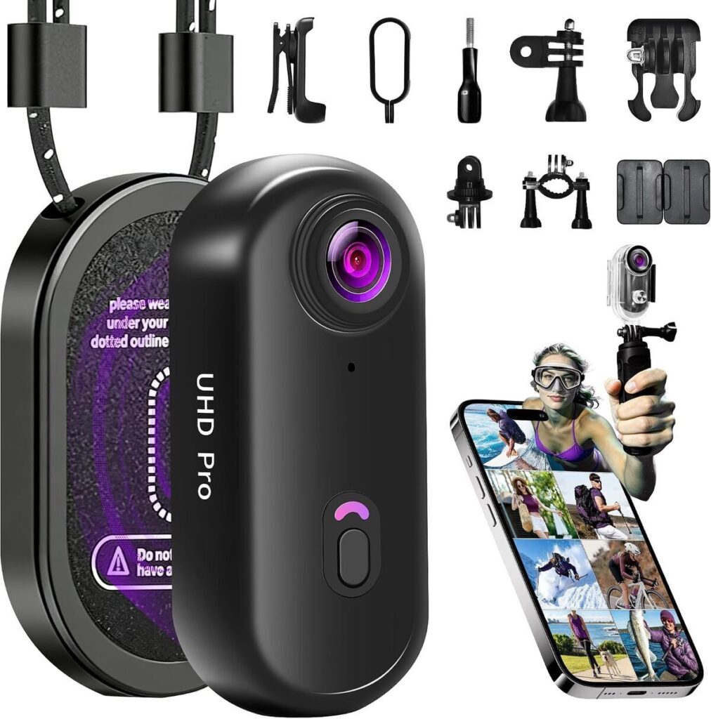 Test : nisanuki mini caméra sport 4K, compacte et polyvalente